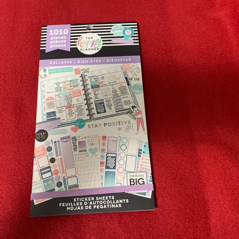 Happy Planner Stickers - Fitness